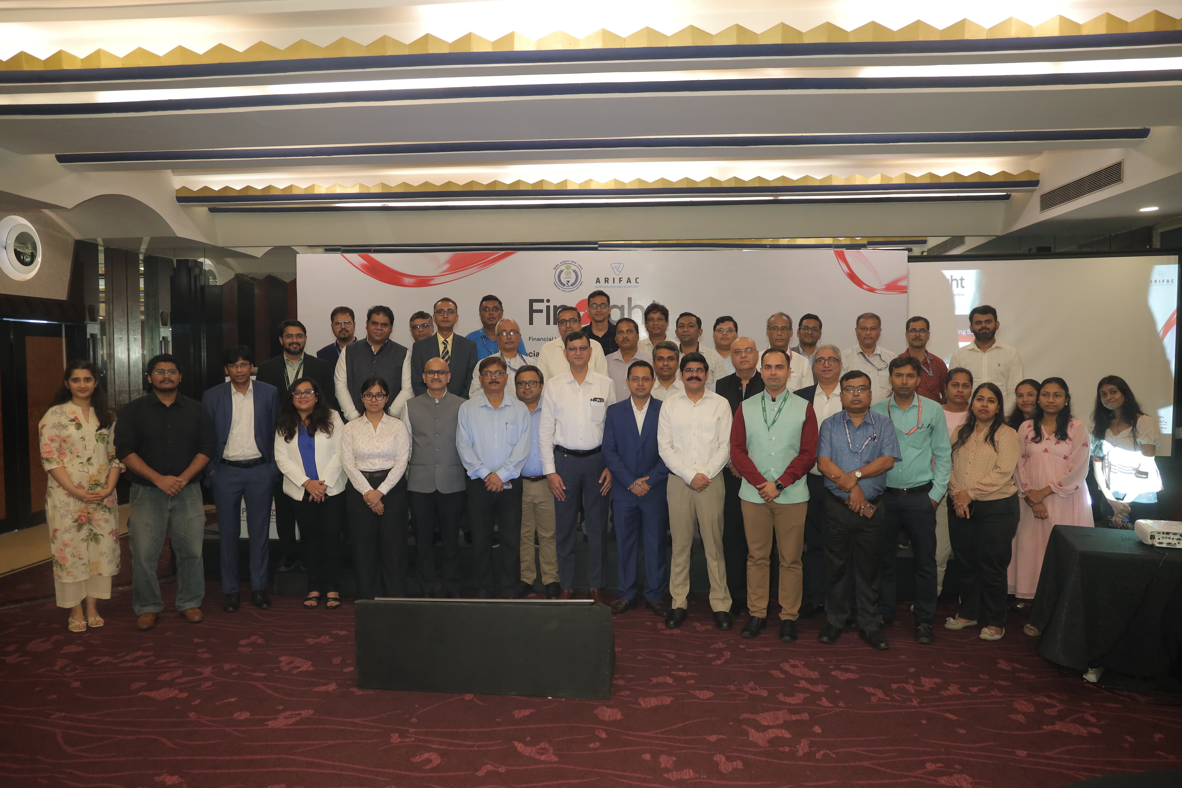 Group photo of all attendees at Finnulate x FinSight 2026, The Park Kolkata